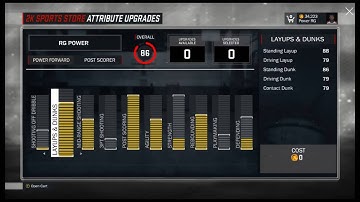 NBA 2K17 Post Scorer Build | Unstoppable Bigman Build