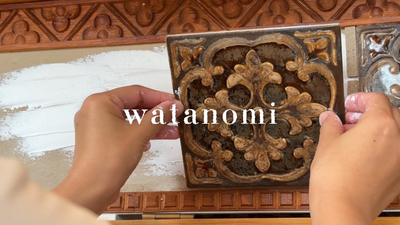 vlog暮らし|お気に入りの場所づくりと夏のはじまり|部屋づくりの記録|タイル貼りCreating a favorite place and the beginning of summer