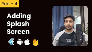 Part-4 Splash Screen || Flutter Firebase Tutorials in Hindi/Urdu screenshot 1
