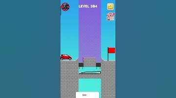 Draw Bridge level 384 || Draw Bridge Car || #drawbridge #viral #mobilegames #shorts #cargames