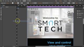 Adobe Muse - App or mobile website mockup for client