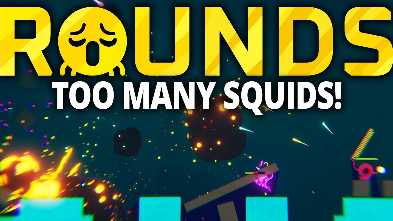 TOO MANY SQUIDS!! - Rounds (4-Player Gameplay)