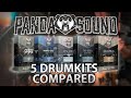 PANDA SOUND - 5 Drumkits Compared (Shokran, The Korea, Sentinel, Mankind Grief, Revenge The Fate)