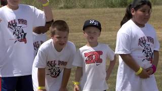 2nd Annual Adrian Peterson & Jason McKie Chicago Bears Youth Football Camp [HD]