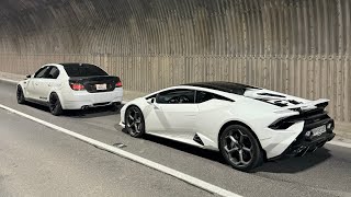 Lambo Huracan Tecnica Vs. Bmw M5 V10 Sluchatka Povinne - Koza Bobkov Cars