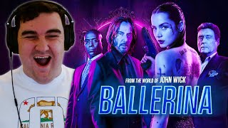 BALLERINA (2025) IS VIOLENTLY AWESOME!! MOVIE REACTION!! John Wick | Ana De Armas | Keanu Reeves