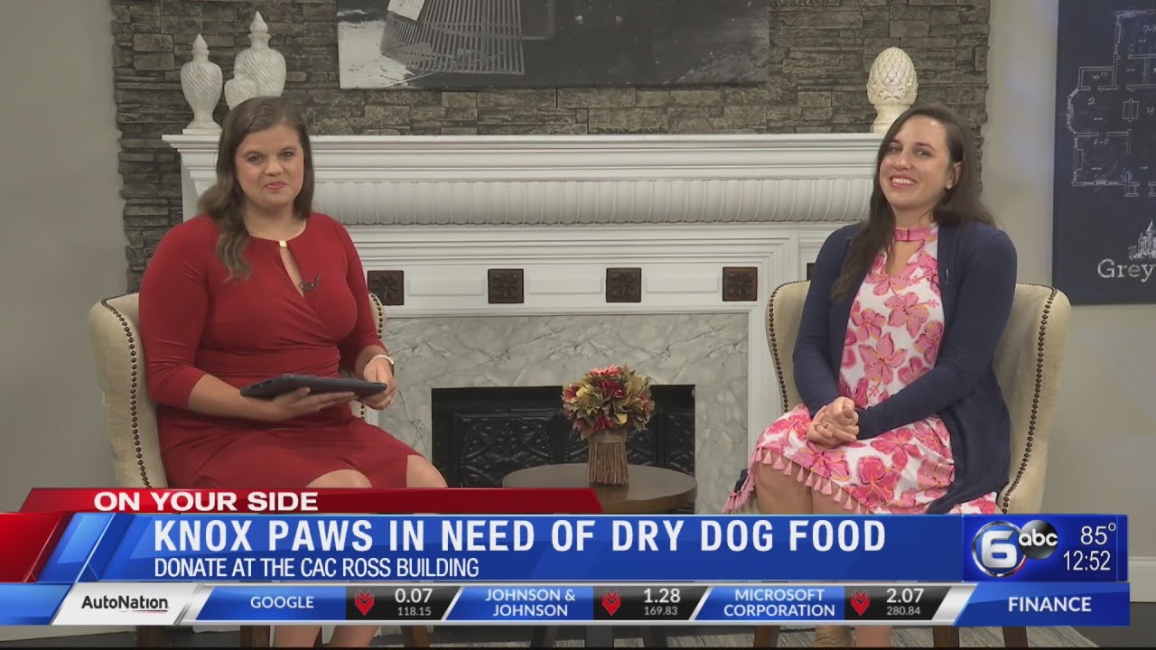 Knox PAWS in need of dry dog food donations YouTube