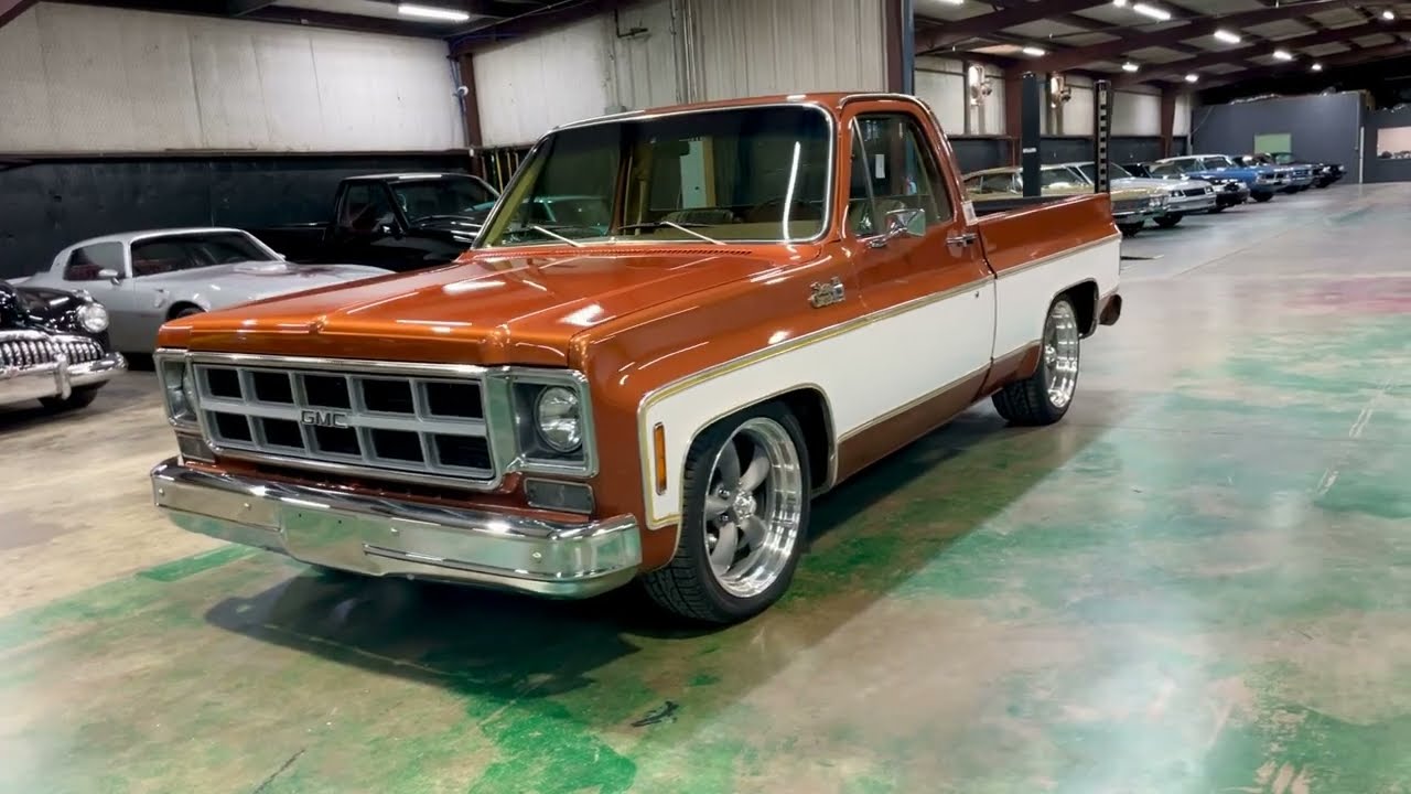 SOLD* 1977 GMC Sierra Classic SWB Pickup / 350 / Automatic / Cold