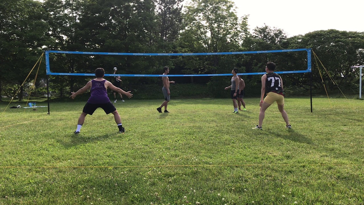 Grass Volleyball Game 2 YouTube