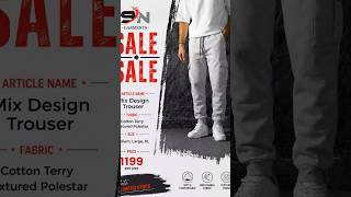 #Garments (SALE) (SALE) #Article #Name #Mix #Design #Trouser #Fabric #Cotton #Terry #Texture