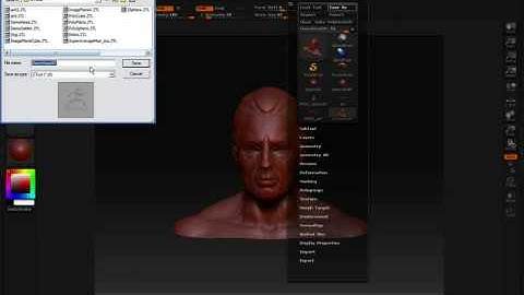 ZBrush Tutorial (Getting Started) - Saving documents and tools