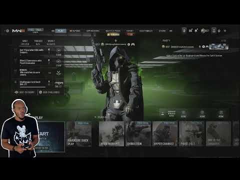 Tony Baker Is Playin COD Modern Warfare 2