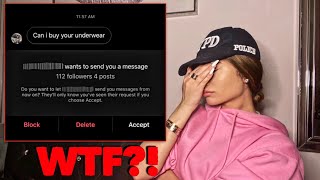READING MY CREEPY INSTAGRAM DM'S - YouTube