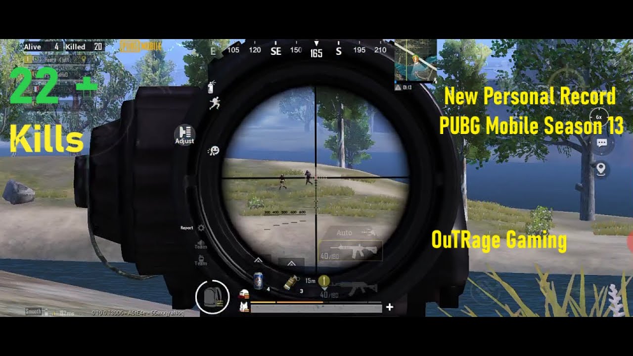 PUBG Mobile New Personal Record by OutRage Gaming