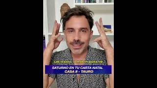 SATURNO EN TU CARTA NATAL - CASA II
