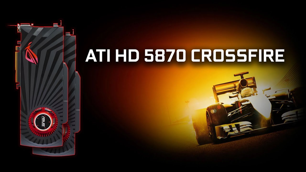 ASUS ROG Matrix HD 5870 Platinum 2GB Crossfire - F1 2014
