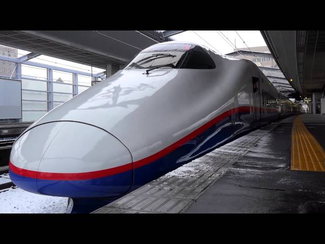 長野新幹線 「E2系」 あさま (長野駅) - YouTube