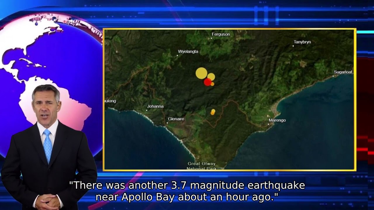 Victoria rocked by another earthquake - .mp4