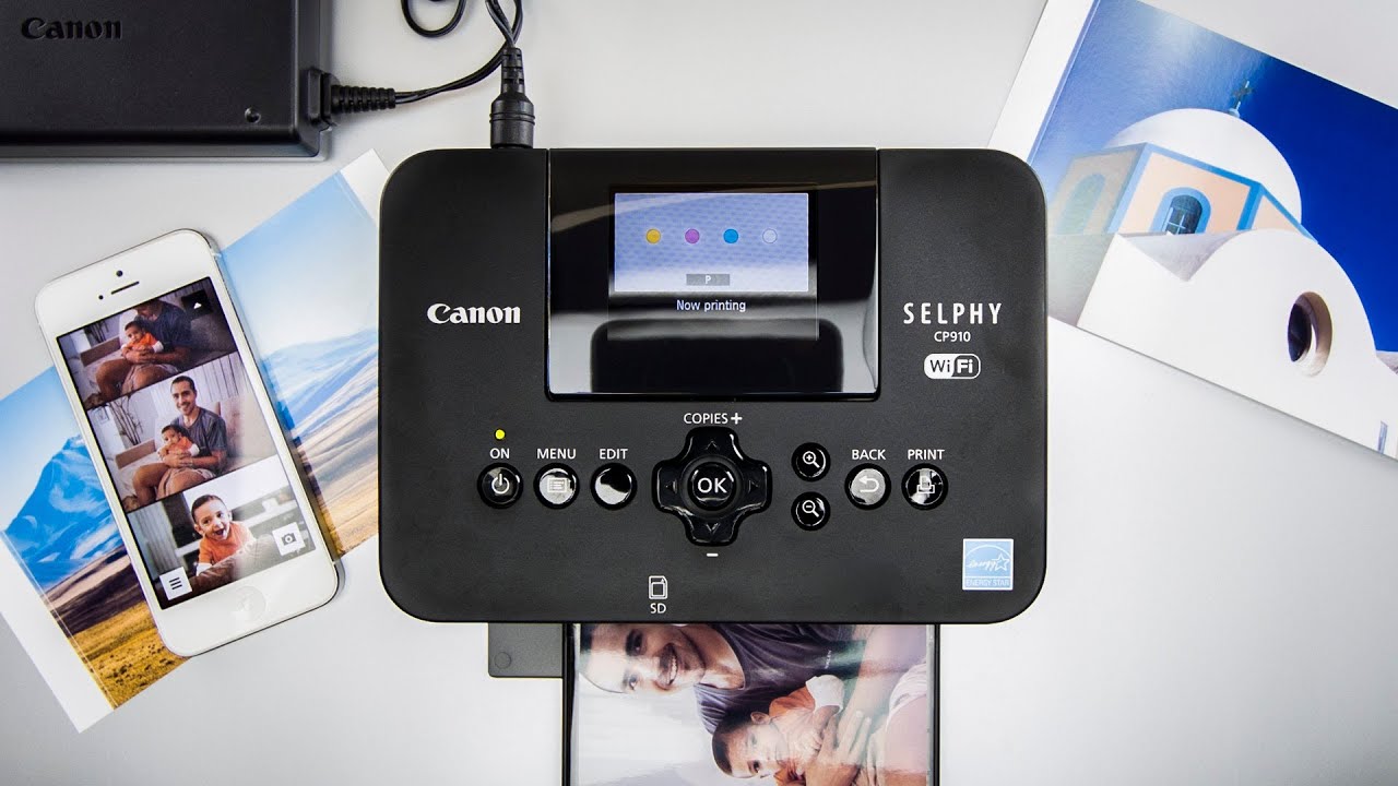 Canon Selphy CP910 - YouTube