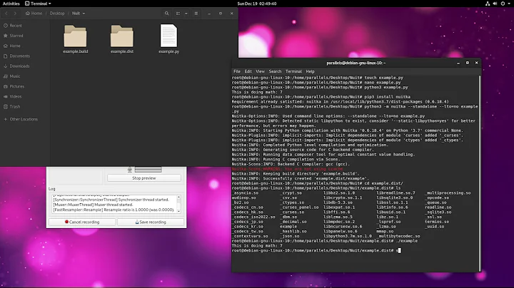 Compiling Python with Nuitka standalone
