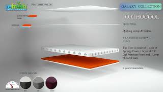 Refresh Spring Foam Mattress - Orthocool - Galaxy Collection screenshot 5