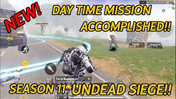 CODM UNDEAD SIEGE | DAY TIME MISSION ACCOMPLISHED | UNDEAD SIEGE 2023 GARENA