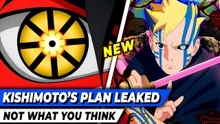 KISHIMOTO’s Plan for BORUTO Was Just LEAKED ⚠️ Boruto Two Blue Vortex Explained
