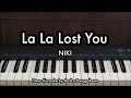 La La Lost You - NIKI | Piano Karaoke by Andre Panggabean