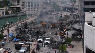 Transformers 3 Filming; Epic Explosion As Seen In Superbowl Trailer 360p 30fps H264 96kbit AAC