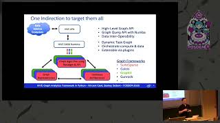 Designing a performant and scalable graph processing python package Update