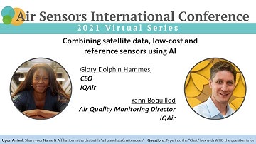 Combining satellite data, low-cost and reference sensors using AI