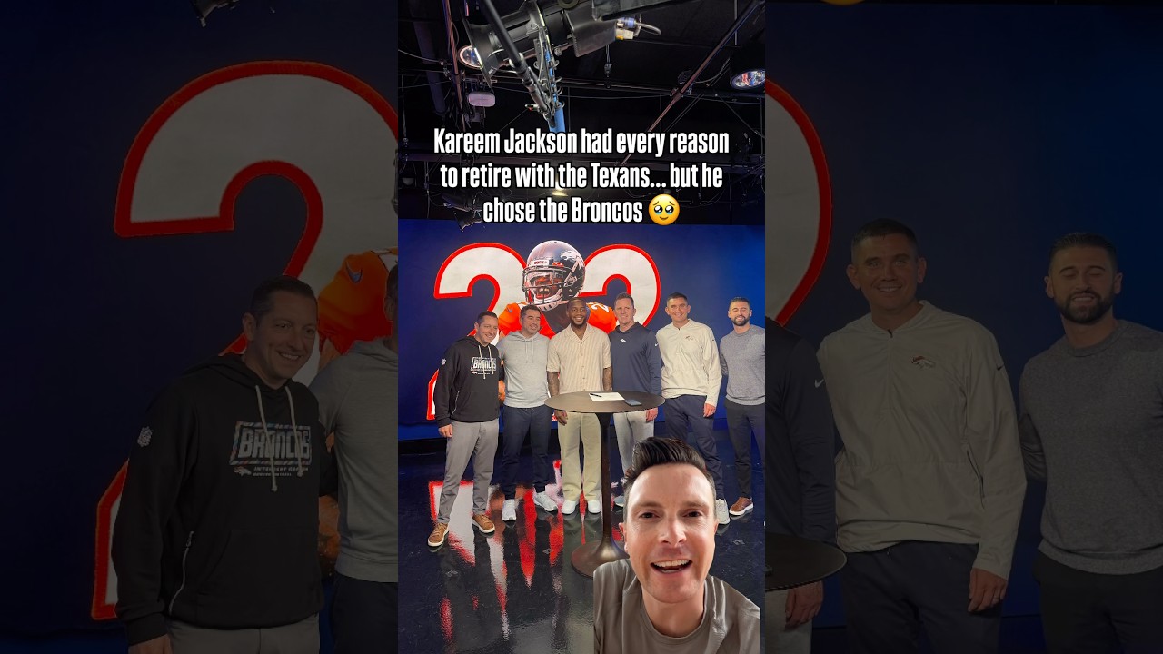 Why Kareem Jackson Retired a Bronco 💪
