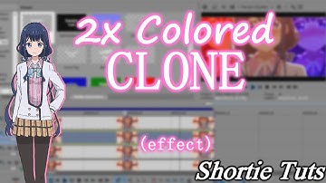 Double Color Clone Effect「SVP Tutorial」
