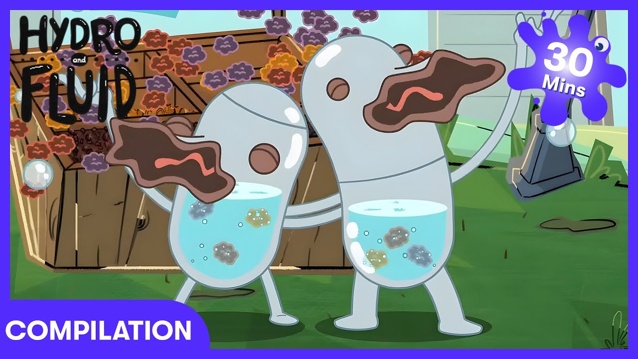 Hydro and Fluid - 최후의 망고 쟁탈전 | 어린이 만화 | WildBrain 어린이