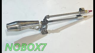 Hypermix ultra Burner testing 2,496 degf open flame temp