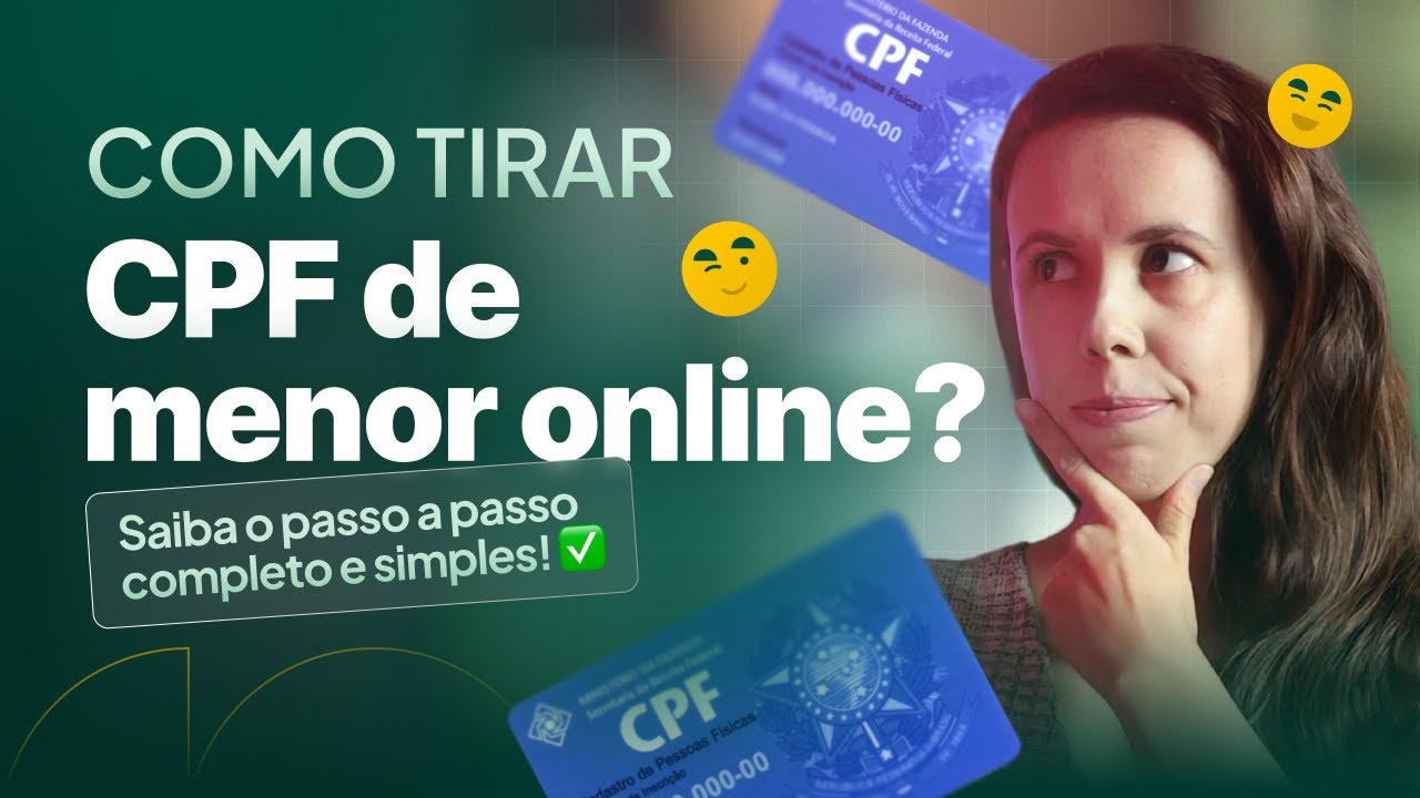 Como tirar CPF de Menor online?