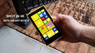 Nokia Lumia 1020 with Lumia Black Update (Shot Entirely in 4K with Galaxy Note 3)