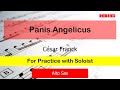 Panis Angelicus : César Franck : Alto Sax Playalong for Practice with Soloist