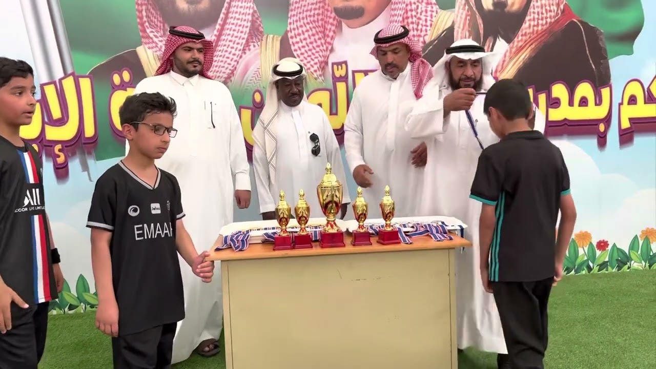 مسابقة الفصول لكرة القدم على كاس المرحوم فهد مطلب الدهاش مدرسه عبدالله بن رواحة بدومه الجندل 🏆📸
