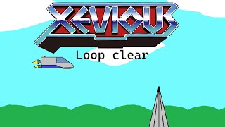 Xevious - one loop playthrough