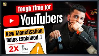 Tough Time for YouTubers Now!! 😨 | New Monetization Rules Explained to Earn Money 💰  screenshot 1