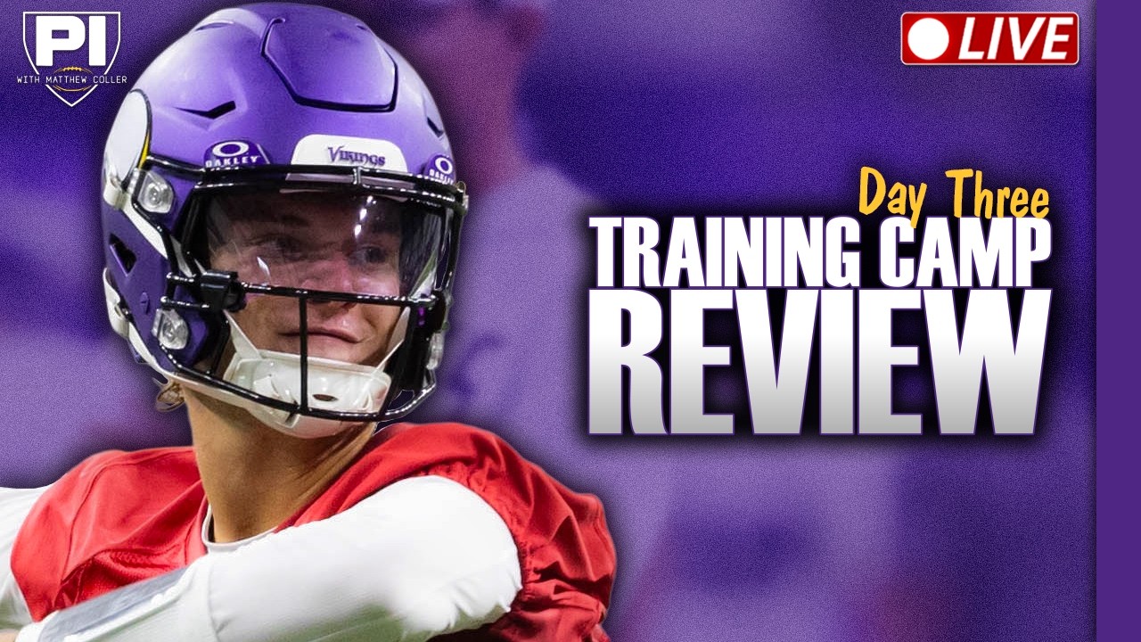 Vikings training camp recap: Day 3, Jefferson speaks Vikings training camp recap: Day 3, Jefferson speaks