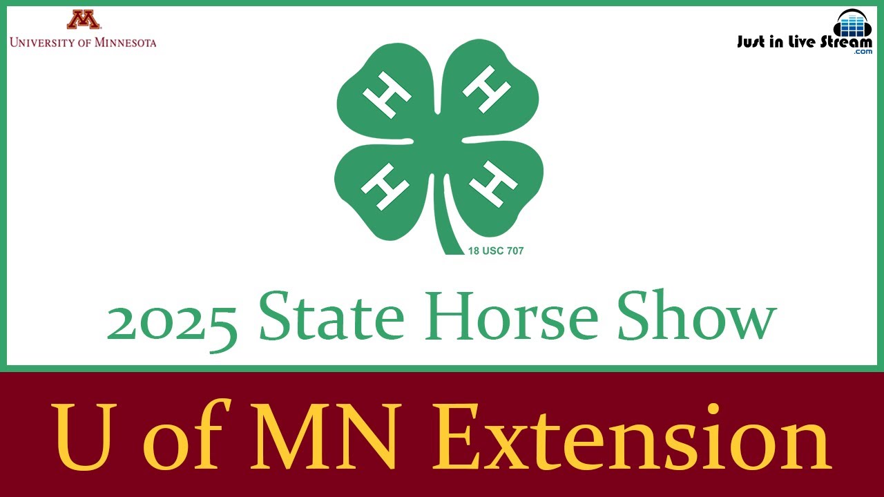2025 MN State 4-H Horse Show • Indoor • September 9, 2025