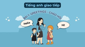 Tiếng Anh Giao Tiếp Cho Người Mới Bắt Đầu - Bài 1: GREETINGS - CHÀO HỎI 🙋🙋🙋