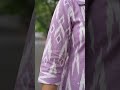 Women's Cotton Ikat Print Kurta Set#shorts #viralshorts