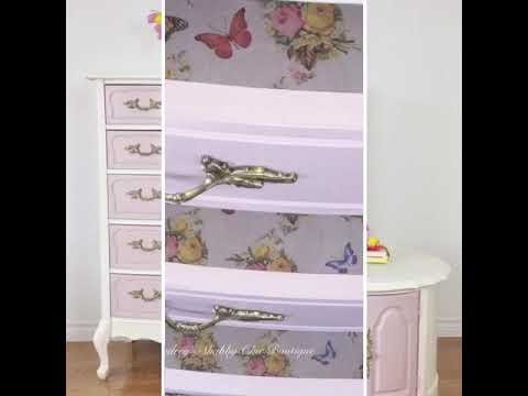 Sweet Pink White Dresser Set Available Now Youtube