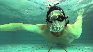 Gopro hero 3 Black Indoor Swimming Pool Slow Motion!