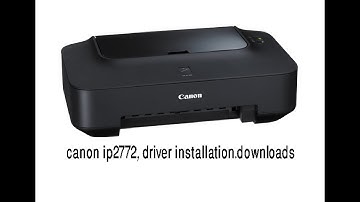 Canon PIXMA iP 2772 Driver download and installation Bangla