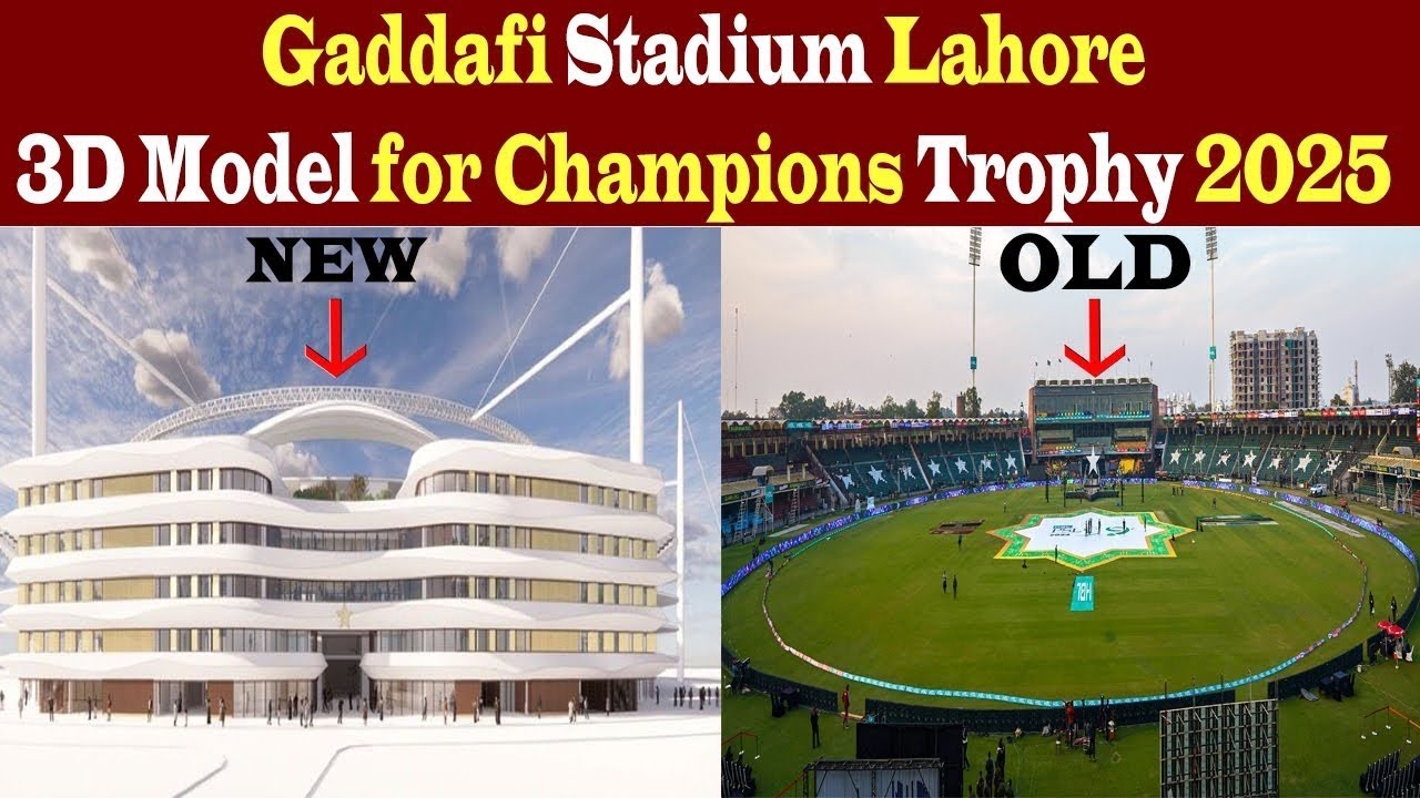 Gaddafi stadium Lahore latest renovation update