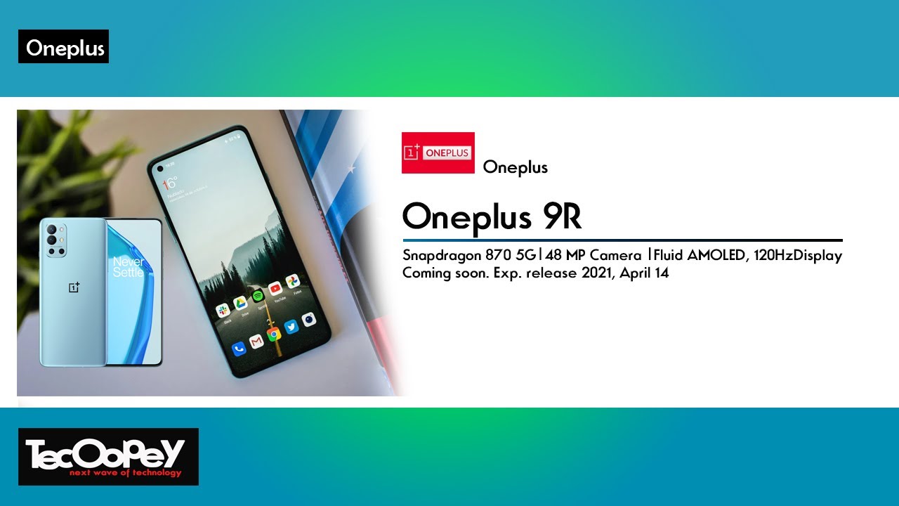 OnePlus 9R  - Introduction Trailer Concept | 2021-03-28